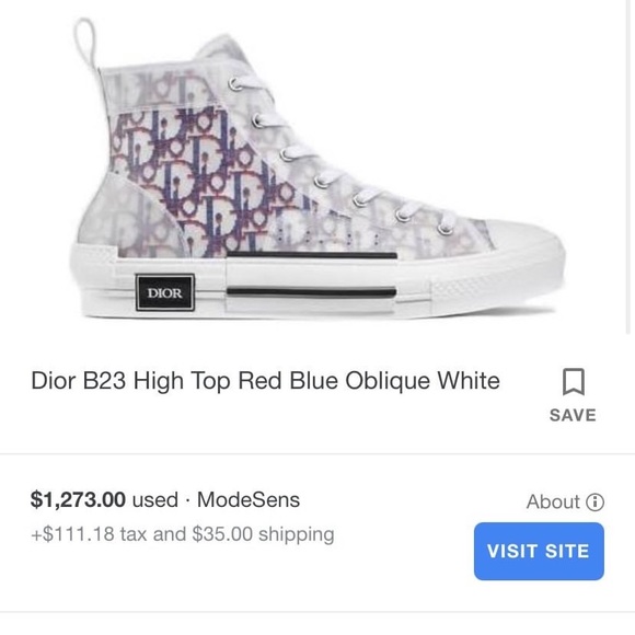 Other - Christian Dior chucks